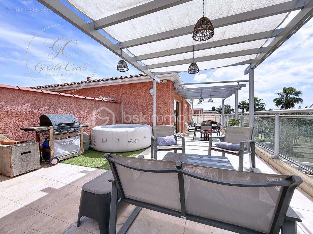 Appartement 3 pieces de 73 m² / terrasse de 55 m² / mandelieu-la-napoule - photo 2