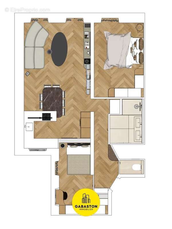 Appartement à MARSEILLE-7E