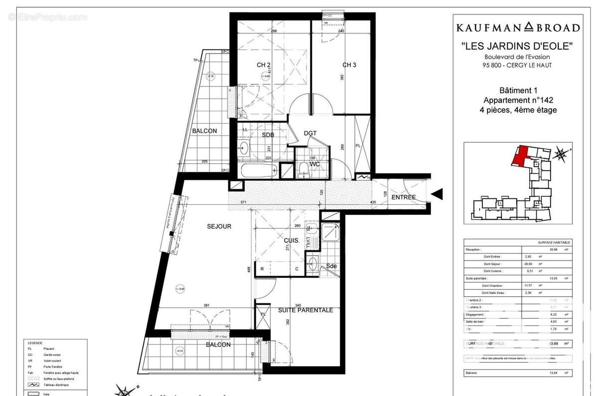 Photo 6 - Appartement à CERGY