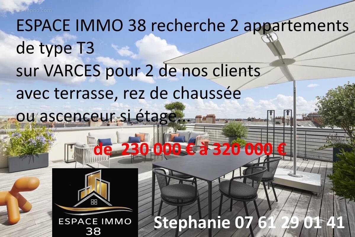 Appartement à VARCES-ALLIERES-ET-RISSET