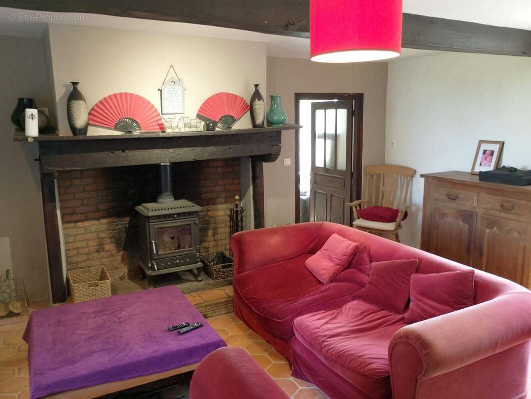 Maison en pierre dans les Hautes-Pyrénées, emplacement isolé, vue montagne, gîte, granges, piscine, salon de la maison.Stone farmhouse in Hautes Pyrenees, secluded location, mountain view, gite, pool, barn, lounge - Maison à TOURNAY