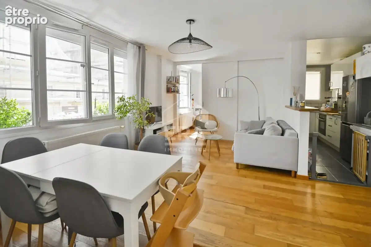 Appartement 49m² à boulogne-billancourt - photo 1