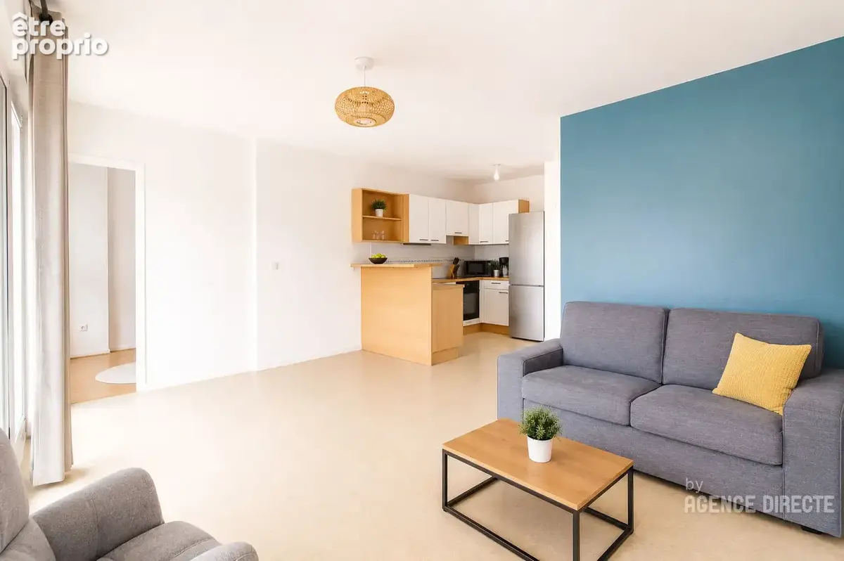 Appartement Rennes T2 - 48 m2 avec balcon et garage en sous-sol - photo 3