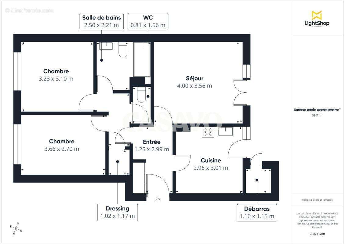 Appartement à CALUIRE-ET-CUIRE