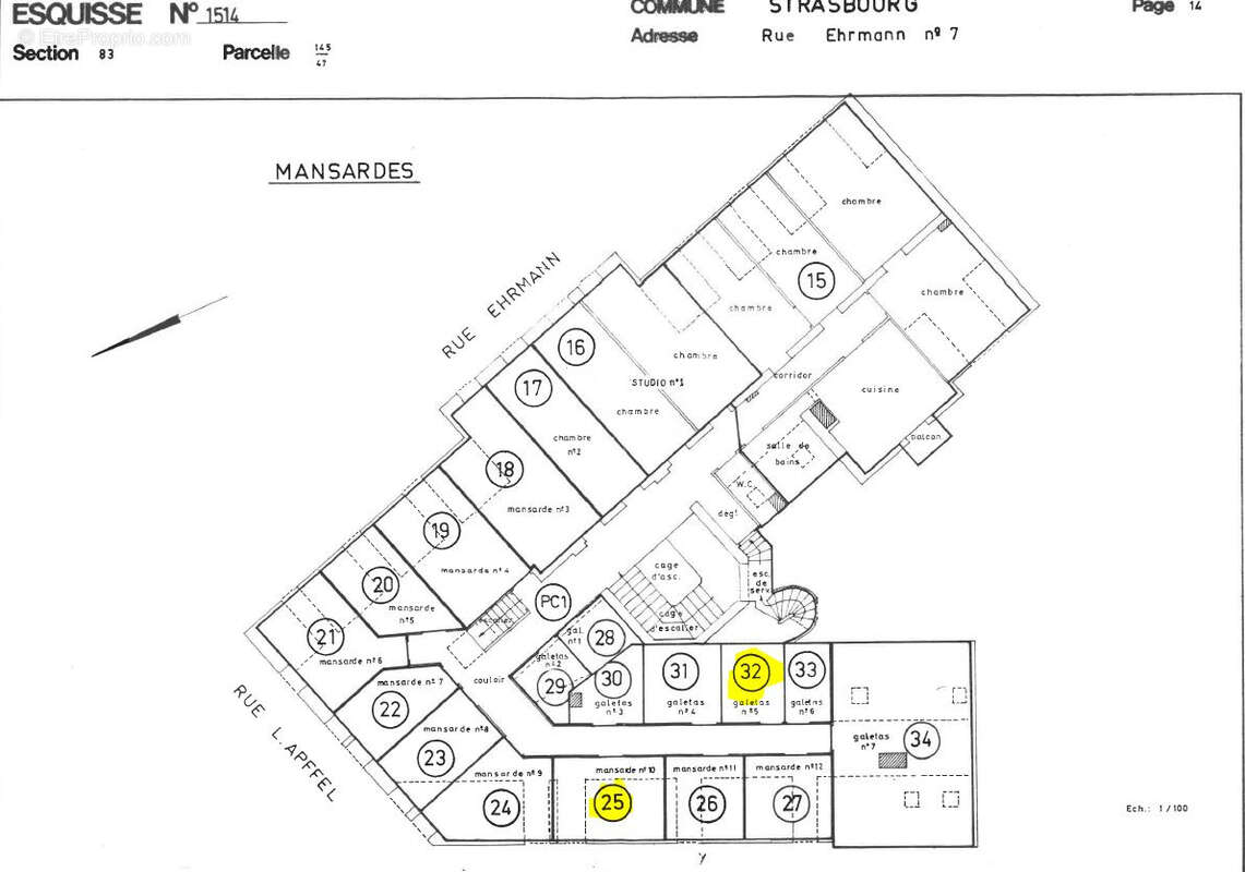 Appartement à STRASBOURG