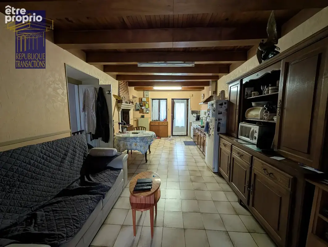 Maison de plain-pied avec garage et jardin clos – Épinac - photo 2