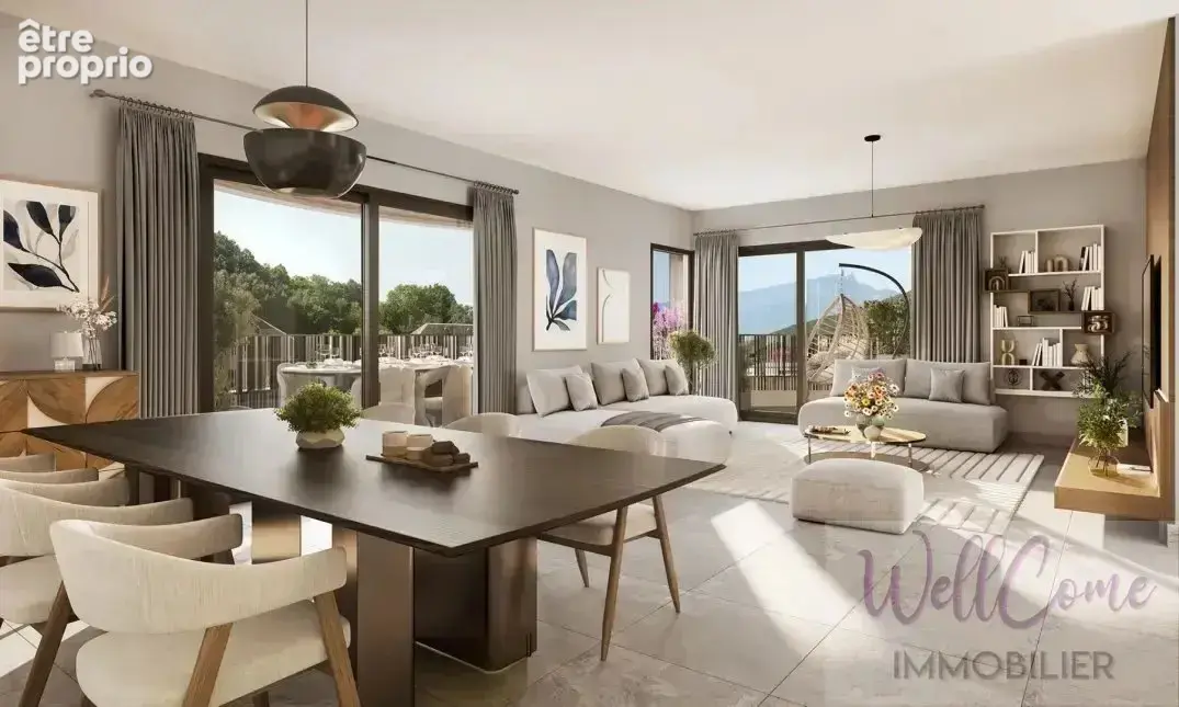 Appartement VEFA T2 de 41 avec Parking SS et cave - Grésy-sur-Aix - photo 5