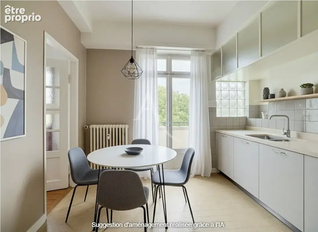 Appartement de caractère 105 m² - Double réception - Balcon - Boulevard d'Anvers - photo 8