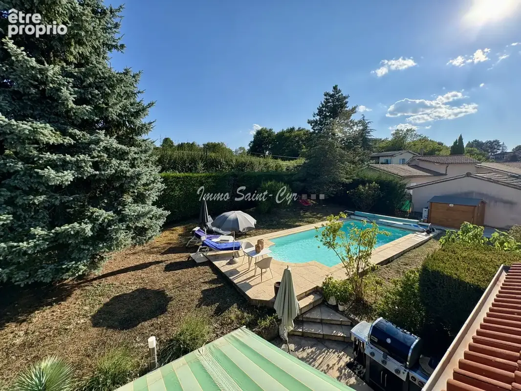 Chasselay   maison familiale 4 chambres avec piscine   calme absolu - photo 2
