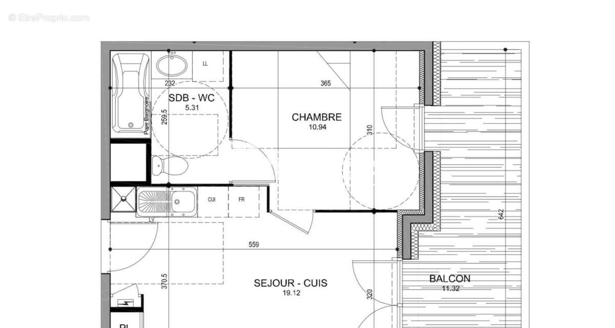 Appartement à DECINES-CHARPIEU