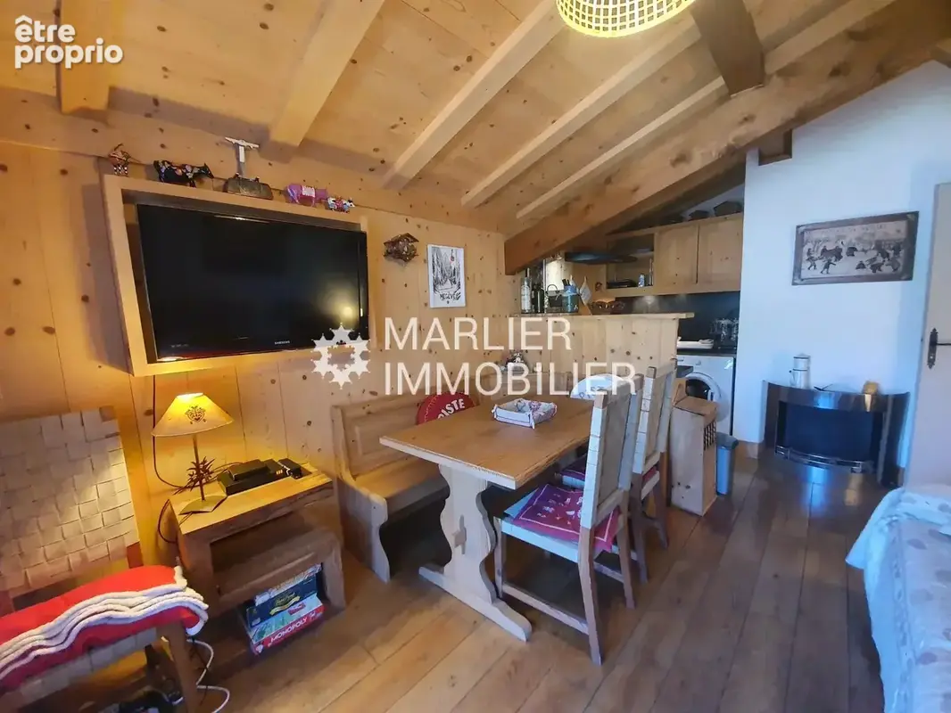 Central - f2 + coin montagne de 38,33 m² - photo 7