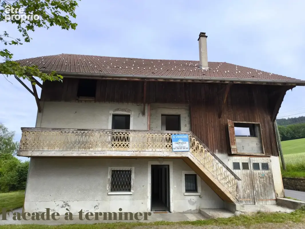 Viuz-en-Sallaz : Ancienne ferme rénovée alliant cachet et performance énergétique – proche Genève - photo 8
