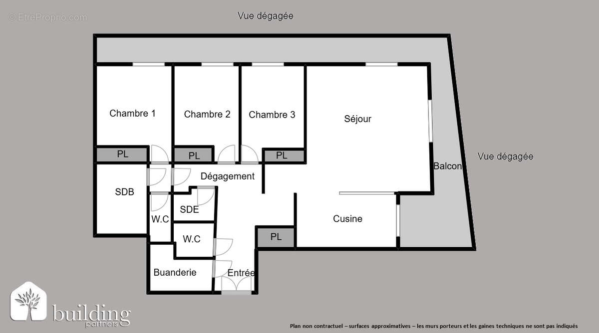 Appartement à COURBEVOIE