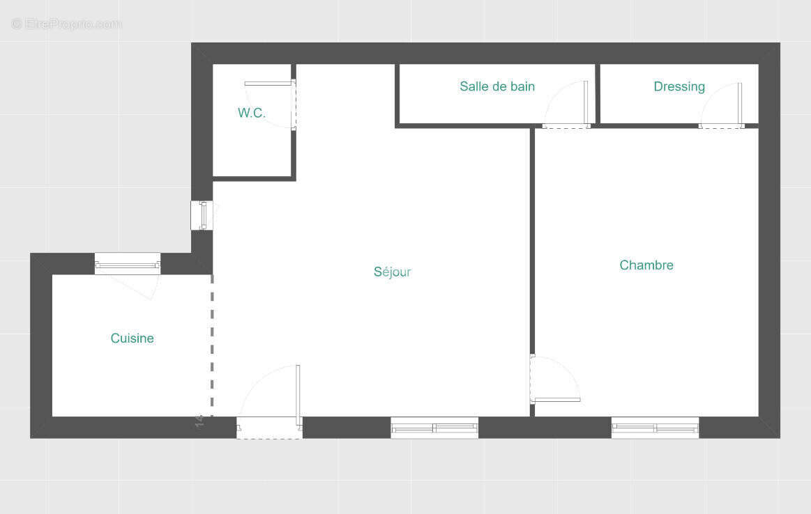 Appartement à LEVALLOIS-PERRET