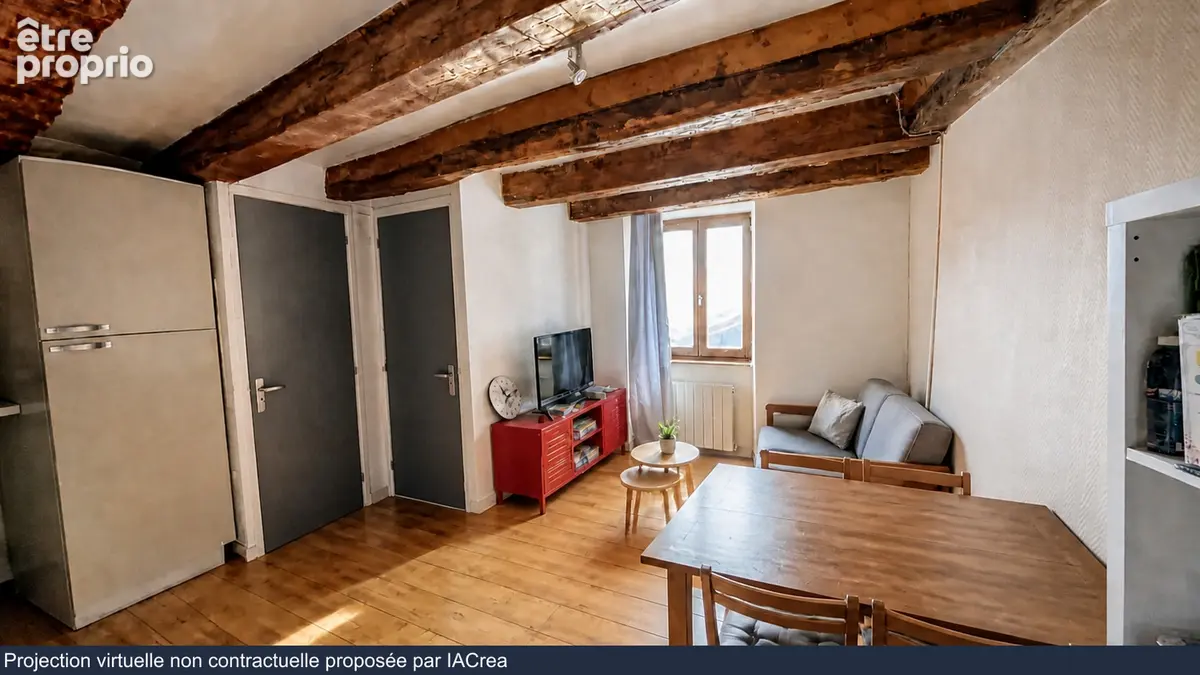 Appartement T1 bis  en duplex  de 27.82 m²  vendu loué  - DOL DE BRETAGNE CENTRE - photo 5