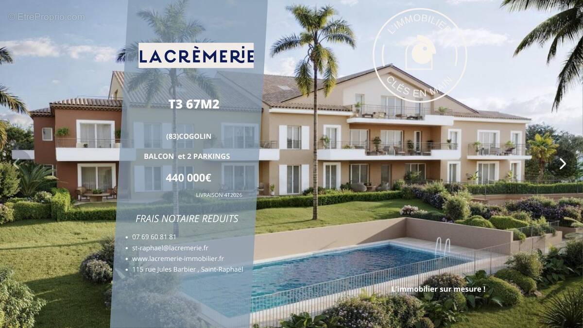 Appartement à COGOLIN
