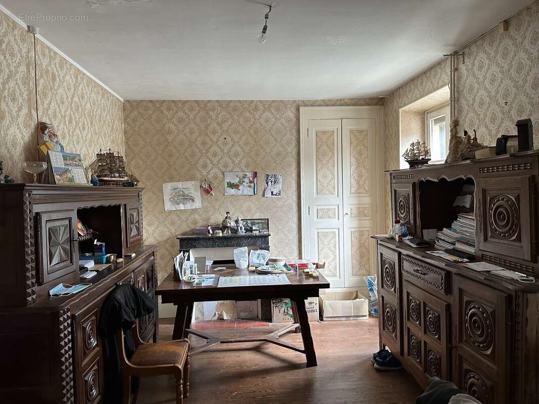 Maison avec jardin à Champillet (36160), la salle à manger - Maison à CHAMPILLET