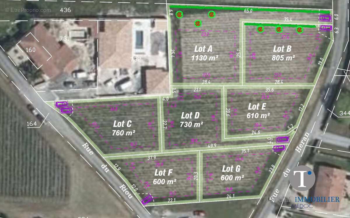 Terrain à CUSSAC-FORT-MEDOC
