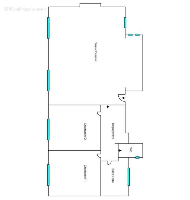 Appartement à PARIS-17E