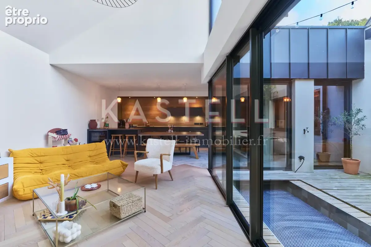 Rennes   Saint-Laurent  Maison contemporaine de plain-pied de 105 m2   3 chambres   Patio avec bassin chauffé - photo 6