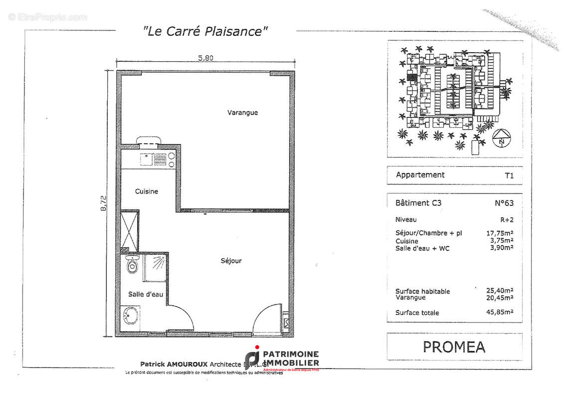 Appartement à BAIE-MAHAULT