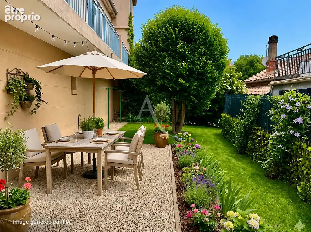 Appartement type3 de 68.78 m2 en rez de jardin avec jardinet box manosque - photo 3