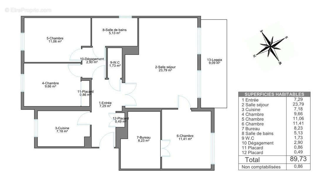 CENTRE VILLE, Appartement Bourg La Reine 4 pièces 90 m2 - photo 9