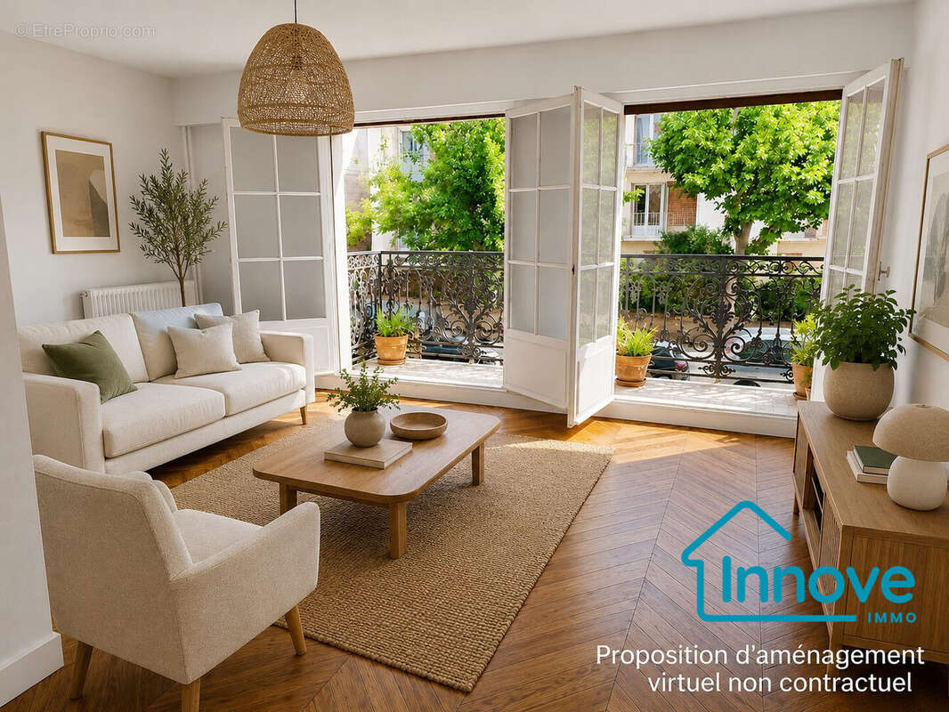 Appartement 59 m² à Versailles  - photo 2