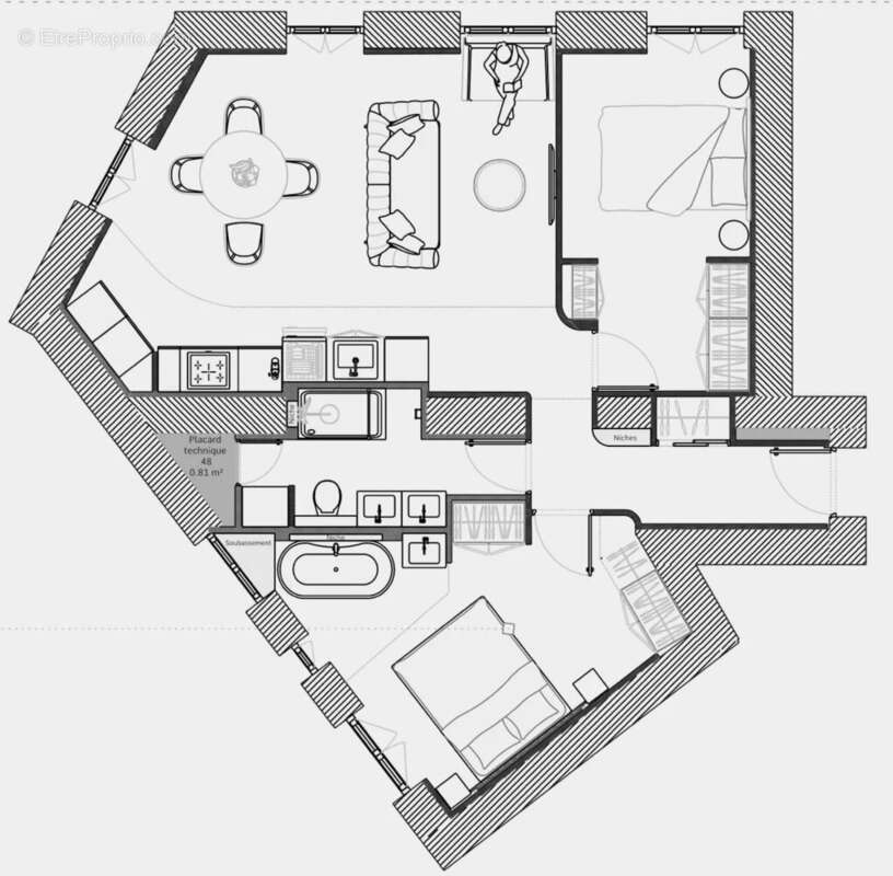 Appartement à NICE