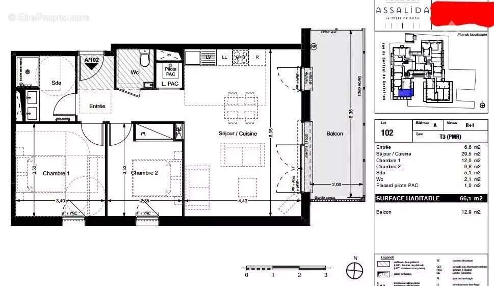 Appartement à LA TESTE-DE-BUCH