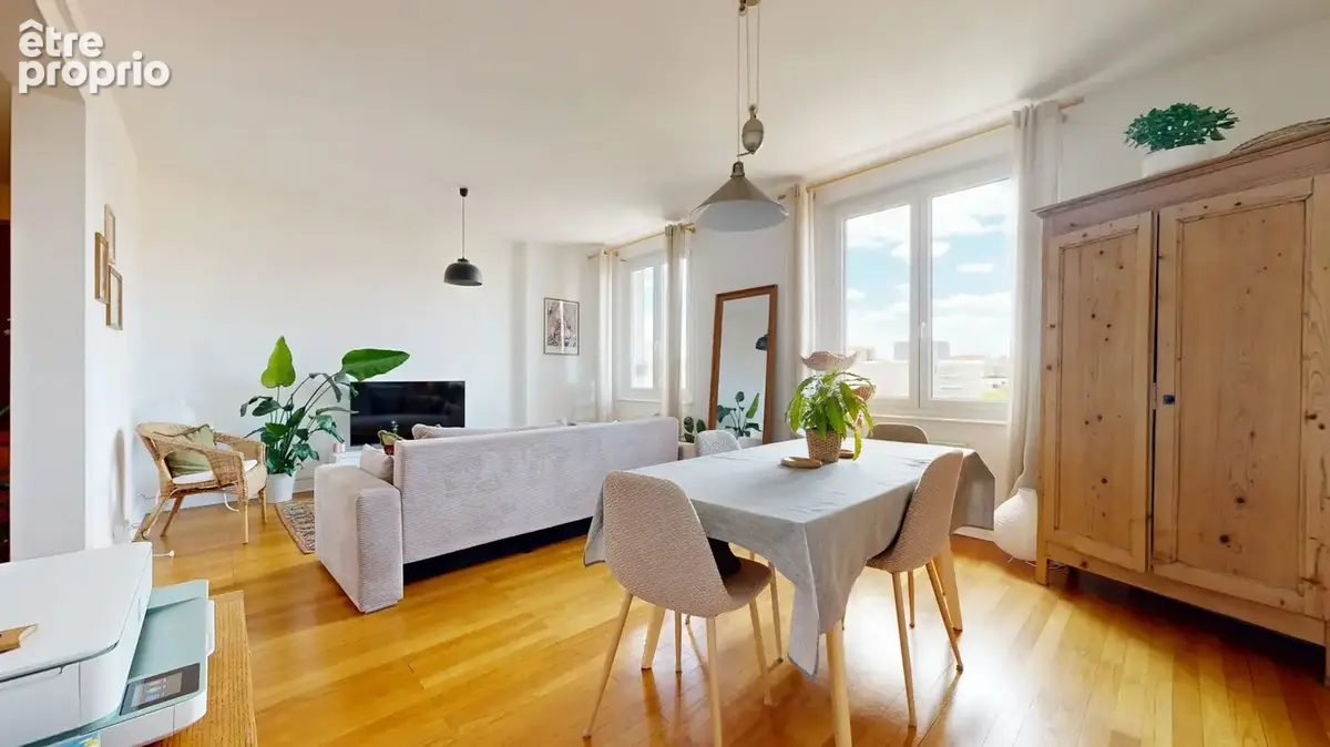 Appartement 3 pièces 69 m² à vendre à Villeurbanne (69100) - photo 2