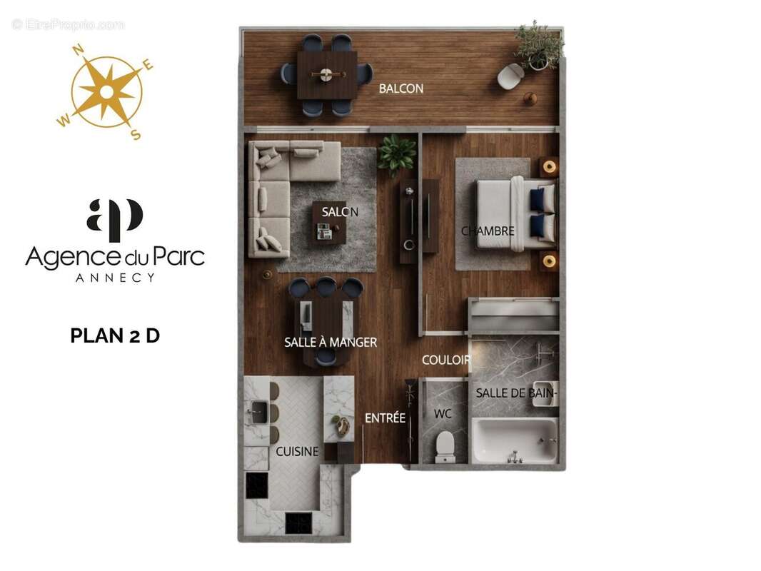 Appartement à ANNECY-LE-VIEUX