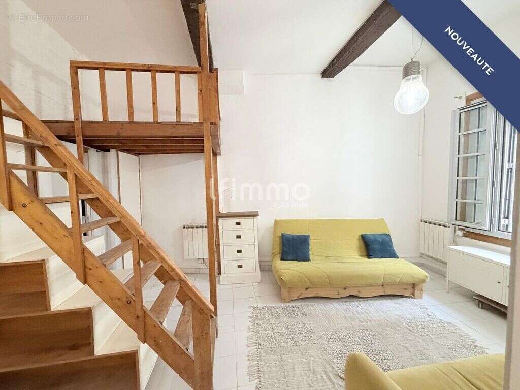 Studio 22 m² Montpellier centre, grande hauteur sous plafond - photo 4