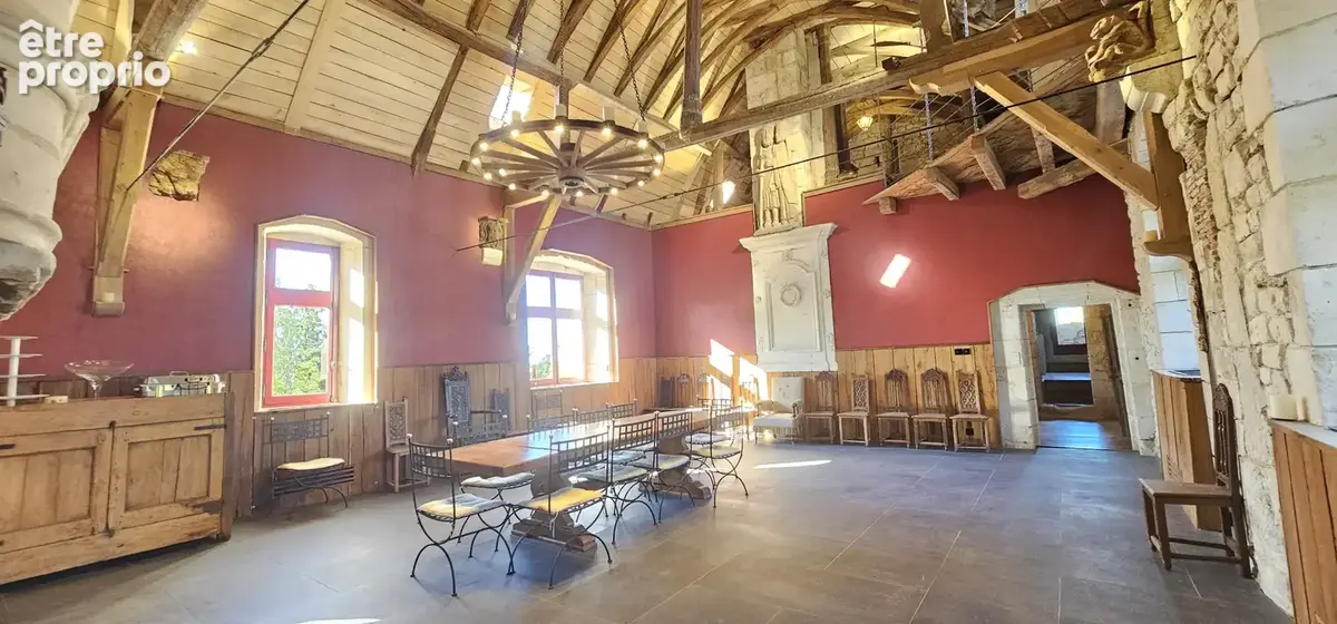 Château du XIIè siècle inscrit aux monuments historiques, dépendances et parc de 2 ha   Sud Touraine - photo 35