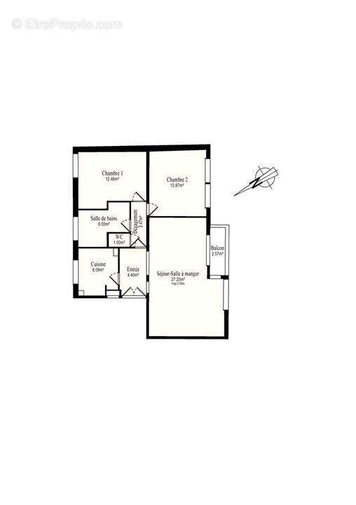 Appartement à PARIS-15E