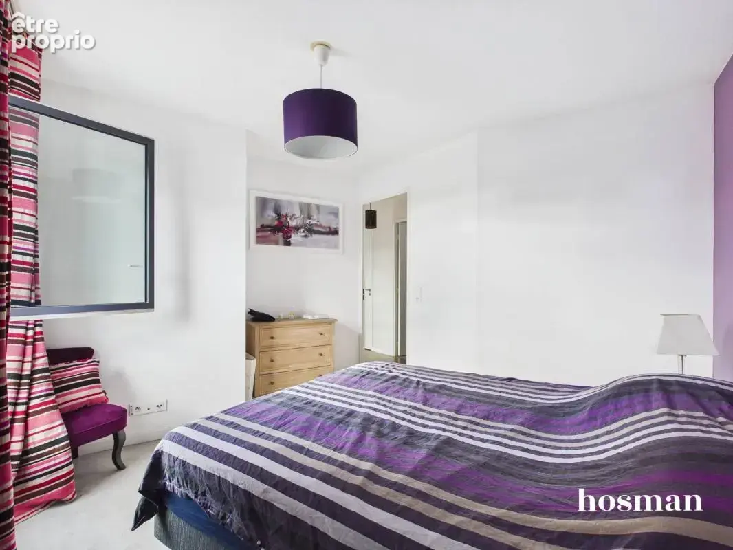 Saint-ouen-sur-seine — 90 m² — 3 chambres — balcon — parking — cave — métro lignes 13 & 14 à 500 m - photo 5