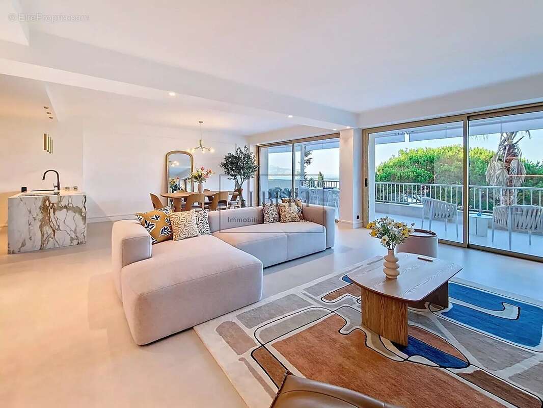 Cannes – californie – appartement 122 m² – vue mer – résidence de prestige - photo 3