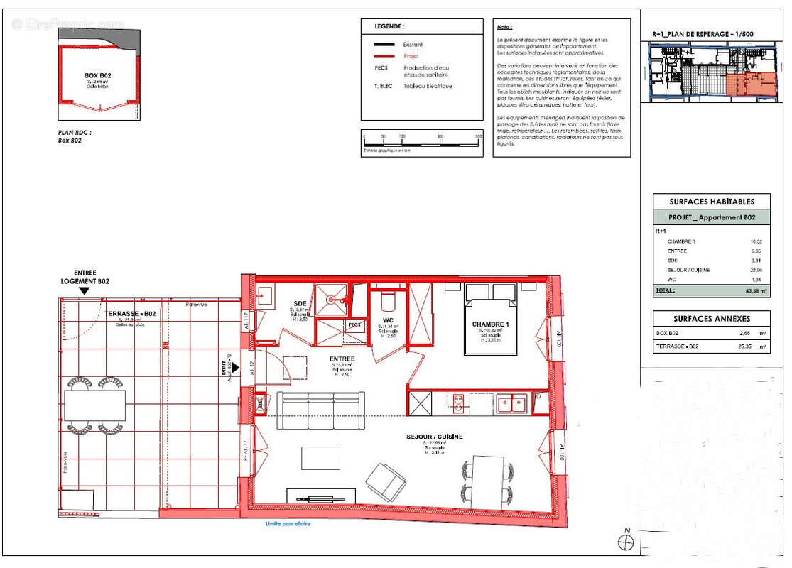 Appartement à DAX