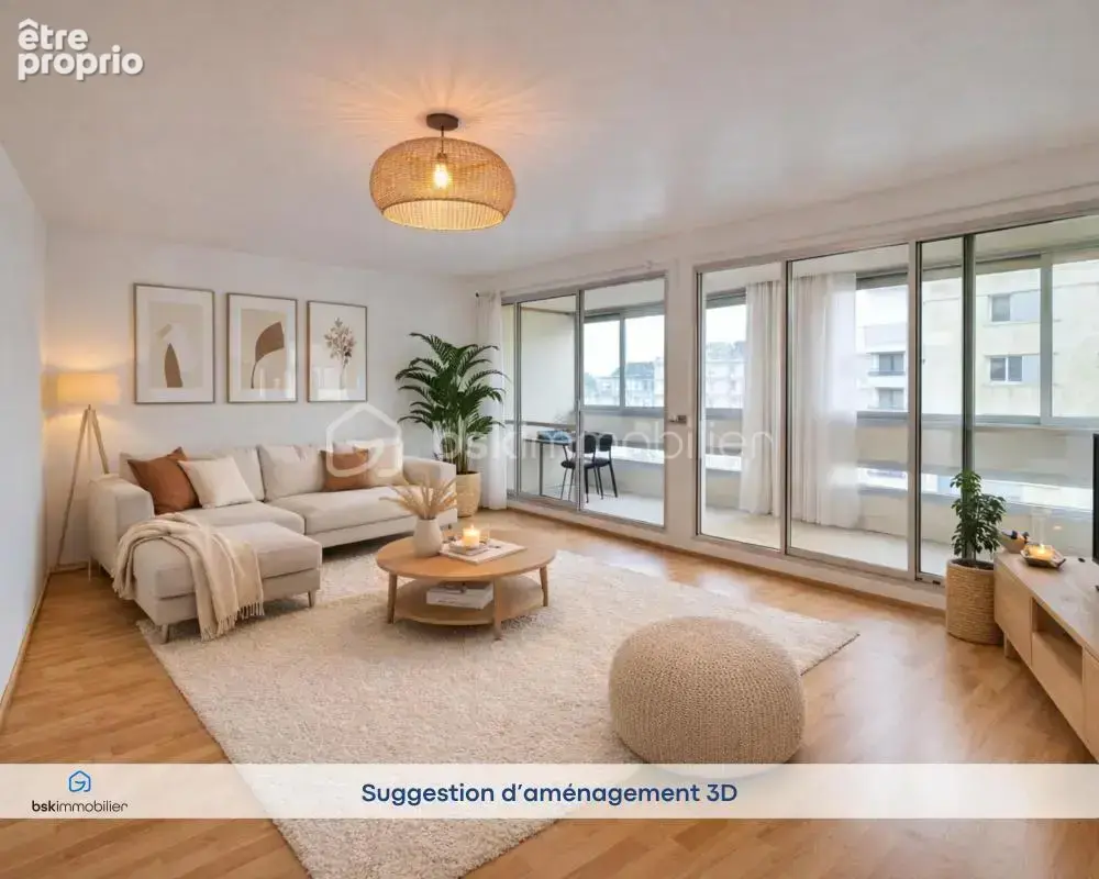 QUIMPER Ouest – Appartement T3 avec cave - 3ème étage - photo 6