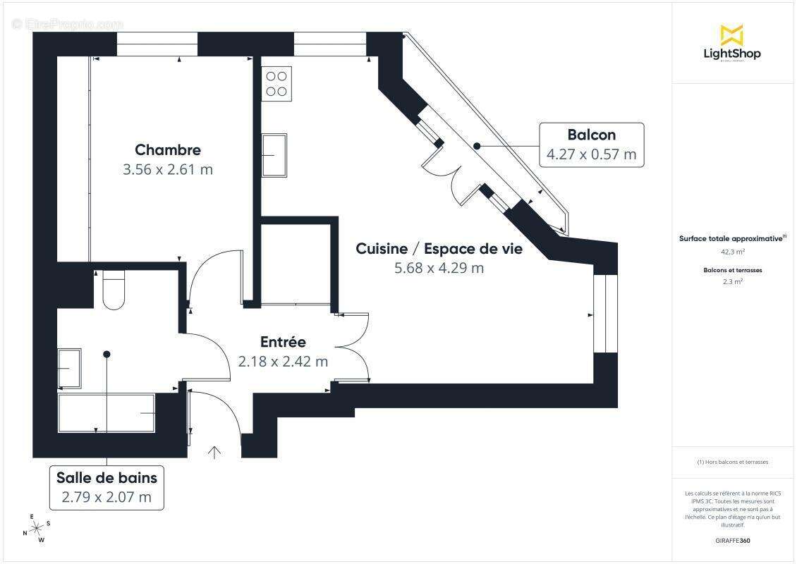 Appartement à CHARENTON-LE-PONT