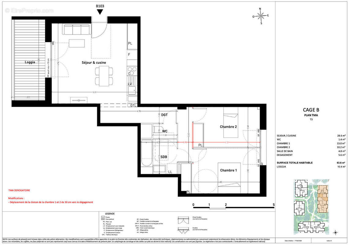 Appartement à TOULOUSE