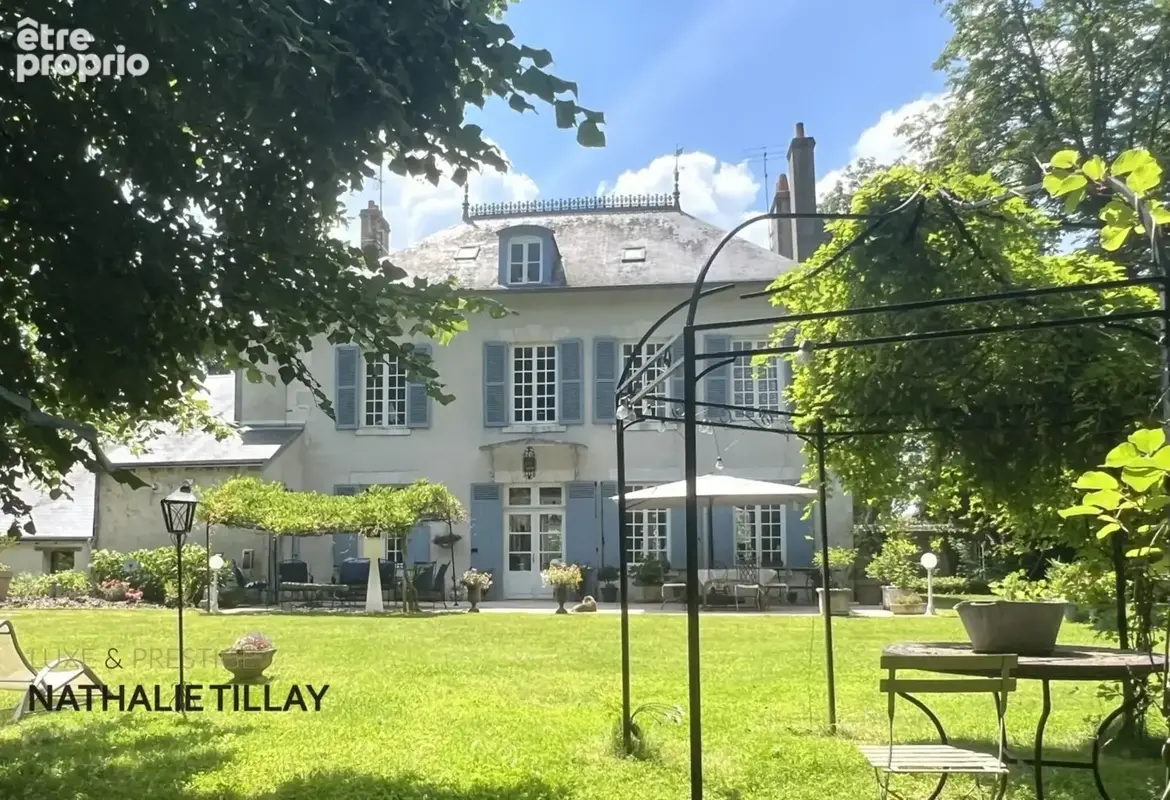 Saint-Jean-le-Blanc, proche Orleans, à vendre, maison de Maitre du XIXème de 423 m² habitables, avec piscine, parc arboré de 4 6 - photo 2