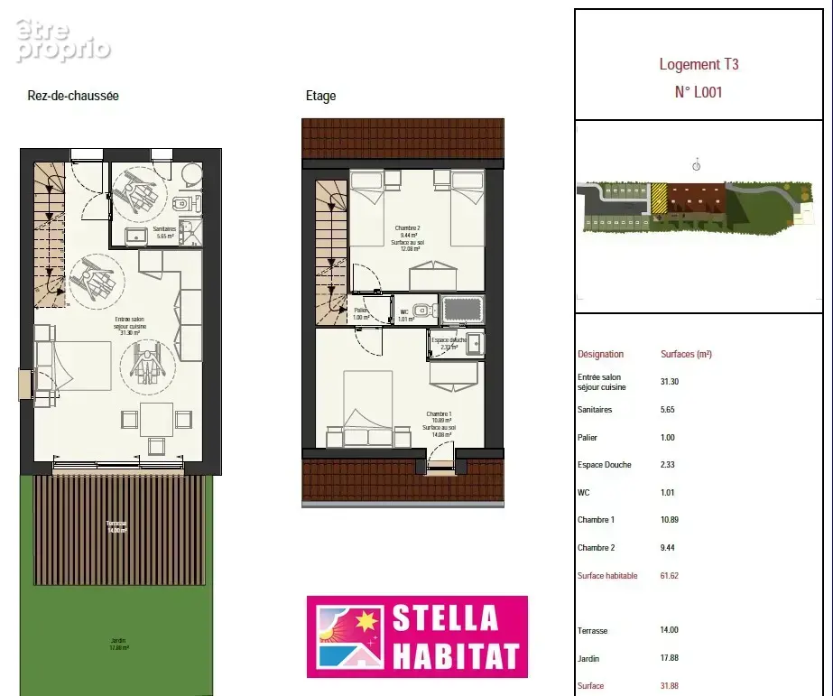 Maison 3 pièces 62 m² à vendre à Merlimont (62155) - photo 4