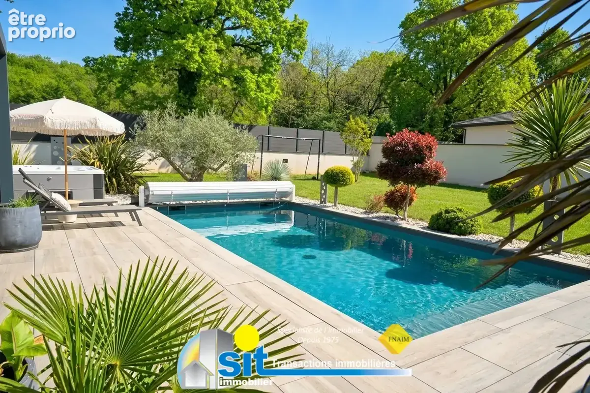 Villa récente 151 m2   3 chambres   Piscine chauffée   19 panneaux solaires   Agnin - photo 5