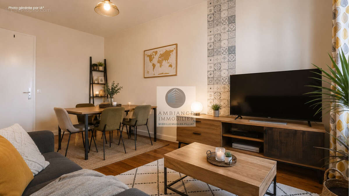 Appartement T3 quartier Danton - photo 2