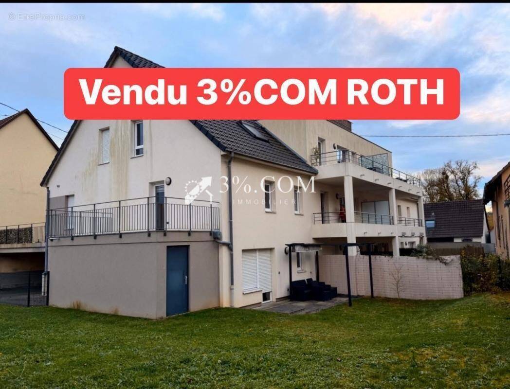 Appartement à SCHWINDRATZHEIM