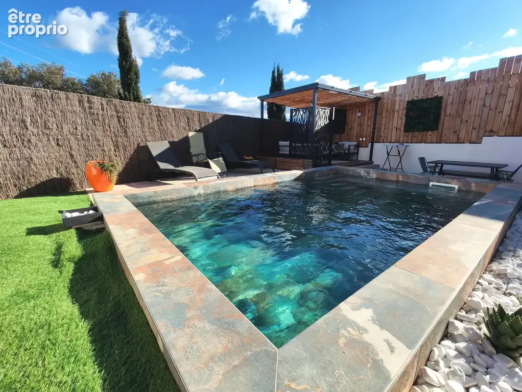 Villa contemporaine 4 pièces, piscine, 66300 Tresserre. - photo 25