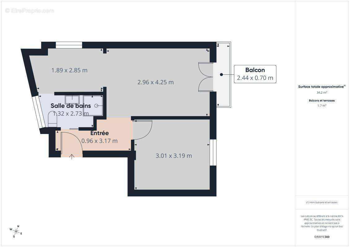 Appartement à NICE