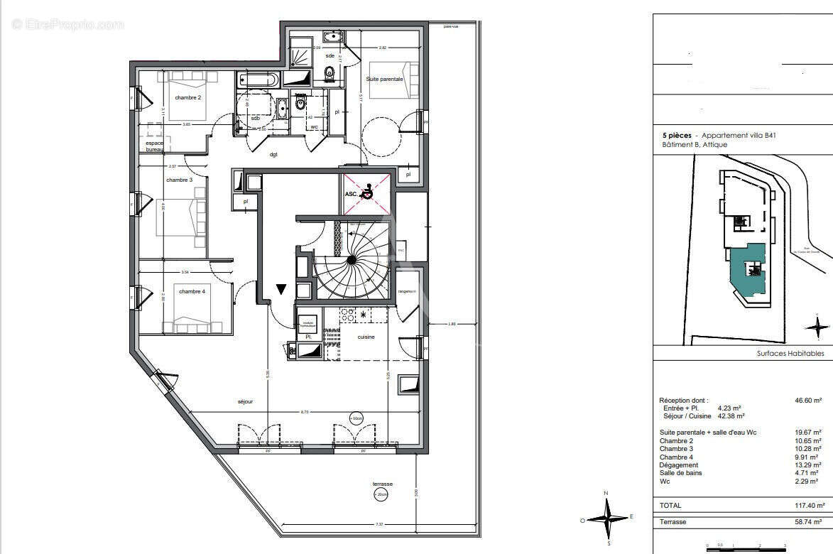 Appartement à SAINT-NAZAIRE