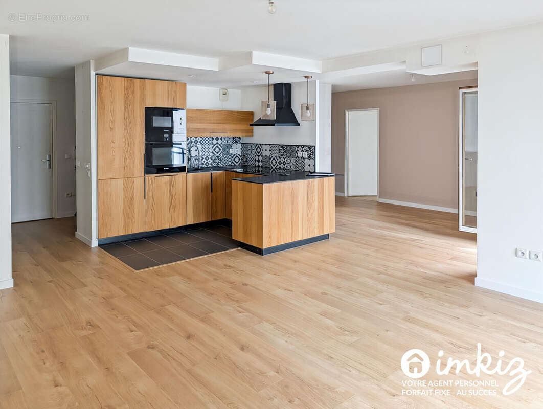 Aubervilliers  2P 64 m² avec terrasse et parking - photo 5